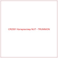CR2501 Катерпиллер NUT - TRUNNION