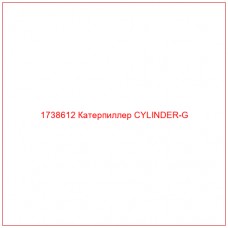 Купить запчасти 1738612 Катерпиллер CYLINDER-G онлайн — гарантированное качество. Этот продукт поможет улучшить работу вашей техники, обеспечив её высокую производительность и долговечность.