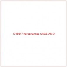 Купить запчасти 1745617 Катерпиллер GAGE-AS-O онлайн — гарантированное качество. Этот продукт поможет улучшить работу вашей техники, обеспечив её высокую производительность и долговечность.