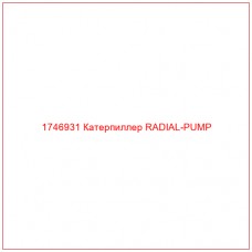 Купить запчасти 1746931 Катерпиллер RADIAL-PUMP онлайн — гарантированное качество. Этот продукт поможет улучшить работу вашей техники, обеспечив её высокую производительность и долговечность.