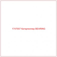 Купить запчасти 1747007 Катерпиллер BEARING онлайн — гарантированное качество. Этот продукт поможет улучшить работу вашей техники, обеспечив её высокую производительность и долговечность.