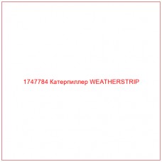 Купить запчасти 1747784 Катерпиллер WEATHERSTRIP онлайн — гарантированное качество. Этот продукт поможет улучшить работу вашей техники, обеспечив её высокую производительность и долговечность.