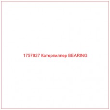 Купить запчасти 1757927 Катерпиллер BEARING онлайн — гарантированное качество. Этот продукт поможет улучшить работу вашей техники, обеспечив её высокую производительность и долговечность.